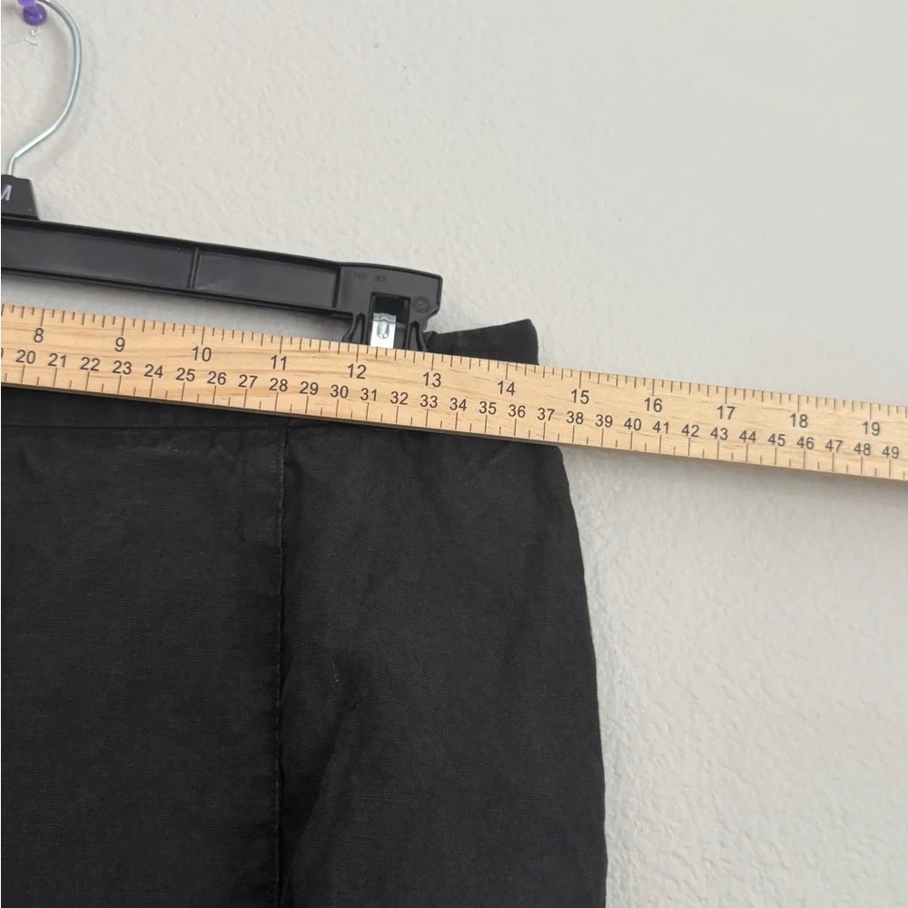 Georgio Armani Black 100% Linen Pants - Picture 4 of 10